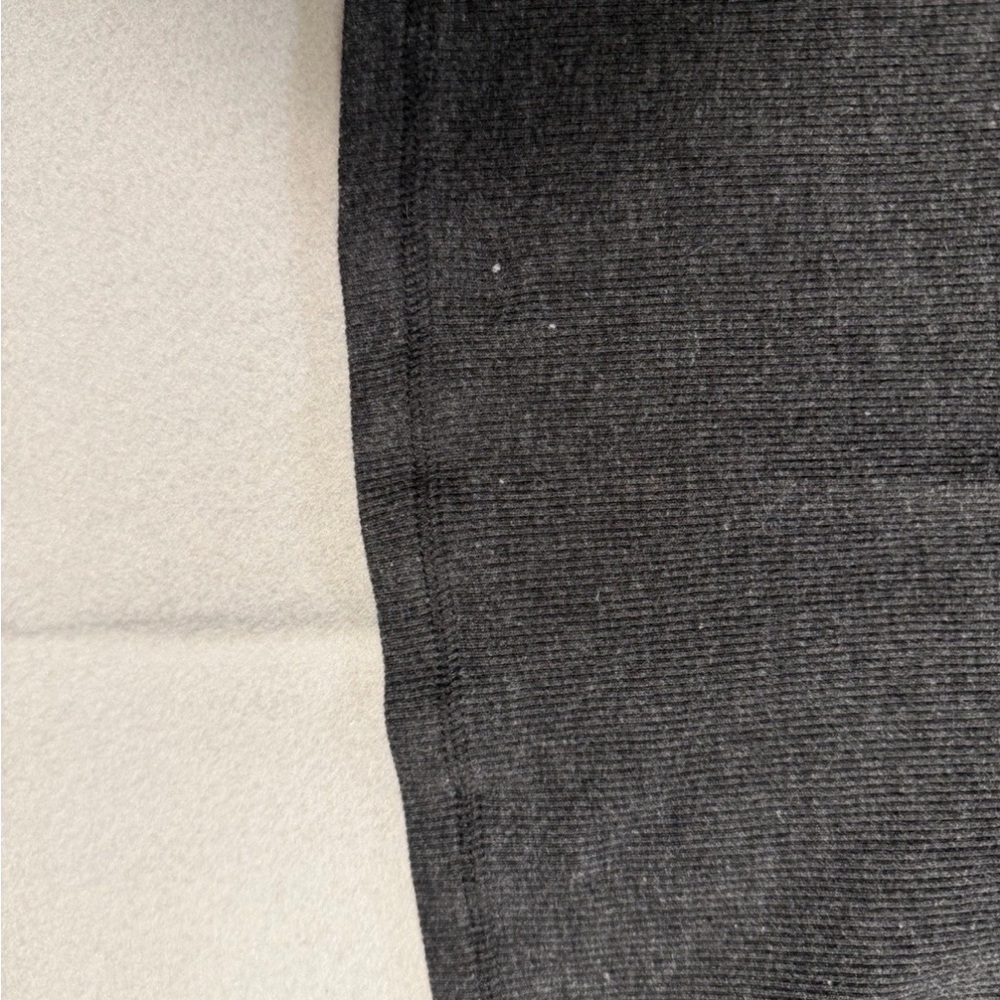 Y2K Style Women's Short Sleeve Henley Top in Black Soot w/Lace Trim - Picture 7 of 7